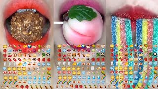 ASMR MULUT SESUAI EMOJI 🍫  CR closerfood  5 minutes 🎀 [upl. by Bostow]