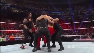 Roman Reigns powerbomb The Khali [upl. by Eizzil]