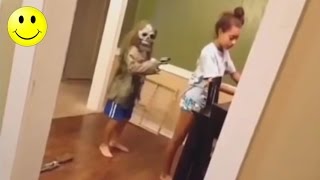 Ultimate Funny Scared Reactions 1  People Got Scared Funny Videos  WM [upl. by Accebor]