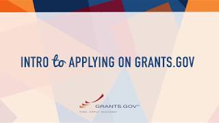 Intro to Grantsgov  Applying for a Federal Grant on Grantsgov [upl. by Akimahs]