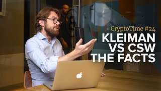 Kleiman vs Craig Wright  Getting the Facts Straight  CryptoTime Ep 24  Bitstocks Crypto News [upl. by Oleic]