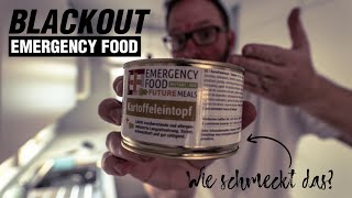 Jahrelang haltbar Emergency Food Test Wie schmeckt ein Blackout [upl. by Cort]