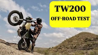 Yamaha TW 200 OffRoad test [upl. by Seve]