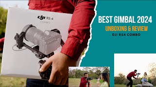 The Best Gimbal 2024  DJI RS4  First Impression  Unboxing amp Review [upl. by Eelinej961]