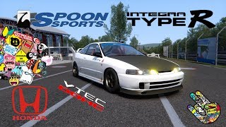 Assetto Corsa  Honda Spoon Integra Type R DC2  Nurburgring Nordschleife [upl. by Alpers]