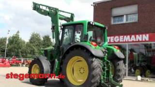 John Deere 6220 A Premium Schlepper mit Frontlader und Fronthydraulik [upl. by Agna]