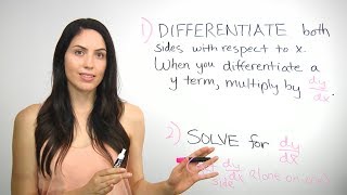 How to Do Implicit Differentiation NancyPi [upl. by Nahtannoj]