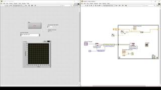 NIDAQmx multichannel data acquisition LabVIEW program [upl. by Tat927]