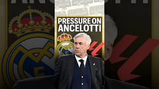 Is the clock ticking for Ancelotti  😳⏳football soccer realmadrid [upl. by Gertie]