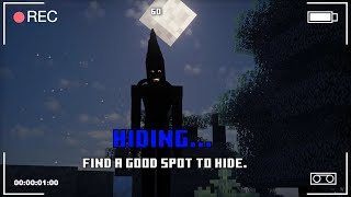 Do Not Play Hide And Seek With This New Horror Mod Minecraft Horror Mods [upl. by Eirod]