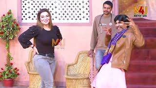 Sajan Abbas and Khushboo With Amanat Chan Stage Drama Kurian Tik Tok Full Comedy Clip 2019 [upl. by Skiba]