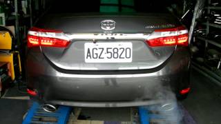 2014 TOYOTA ALTIS 全段改裝試駕 24 [upl. by Atalya]