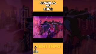 Kong vs Godzilla anime godzilavskong godzilavskingkong cartoon kong viralshort anime virals [upl. by Eyatnod61]