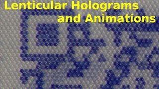 Lenticular Holograms and Animations [upl. by Ateinotna]