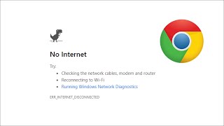 Google Chrome  No Internet  Error  Windows 11  10  8  7  Fix  2022 [upl. by Ydnis]