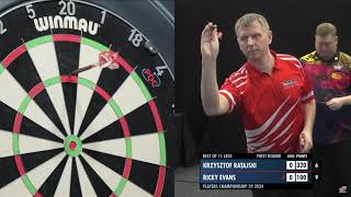 Darts 2024 Players Championship 29 Ratajski v Evans Highlights [upl. by Gile842]