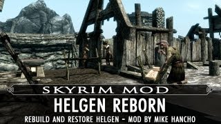 Skyrim Mod Feature Helgen Reborn [upl. by Caassi398]