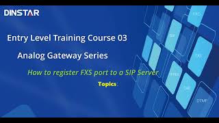 Part 3 How to Register FXS port to a SIP Server [upl. by Sida168]