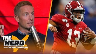 Joel Klatt scouts Tua Tagovailoa touches on Michigans mustwin game on Saturday  CFB  THE HERD [upl. by Zoi424]