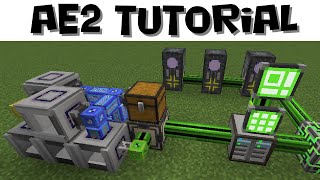 Updated 118 Super Compact Processor AutoCrafting Setup  Applied Energistics 2 Tutorial [upl. by Nauq]