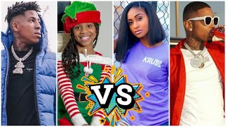 Lil Raspberry Raspberry and Me VS Funny Mike VS NBA Young Boy VS Kinigra Deon Lifestyle Comparison [upl. by Jeramie]