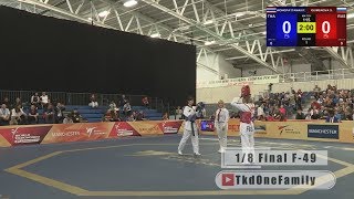 Panipak WONGPATTANAKIT THA vs Svetlana IGUMENOVA RUS 2018 Manchester WT GP [upl. by Vasiliki654]