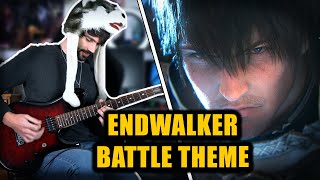 FFXIV Endwalker Battle Theme Unbowed goes Rock [upl. by Yelich]