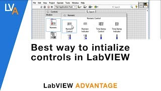 Best way to initialize controls in LabVIEW [upl. by Alimac]