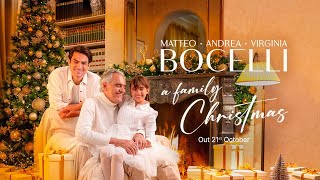 Andrea Matteo amp Virginia Bocelli  A Family Christmas Album Trailer [upl. by Nnylasor]