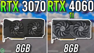 RTX 3070 vs RTX 4060 Ti  No Difference [upl. by Linea123]