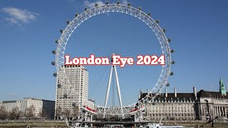 London Eye View  London Eye Ride  Lodon Eye Tour  London Eye 2024 [upl. by Akla]