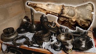 46RE Transmission Rebuild  The Disassembly  Part 1 [upl. by Neilson338]