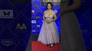 Neha Pendse at Iconic Gold Awards 2024 [upl. by Yahs]