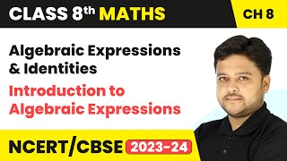 Algebraic Expressions amp Identities  Introduction to Algebraic Expressions  Class 8 Maths Chapter 8 [upl. by Nnyletak400]