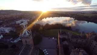 Linlithgow Loch and Palace October 2014 [upl. by Airednaxela]