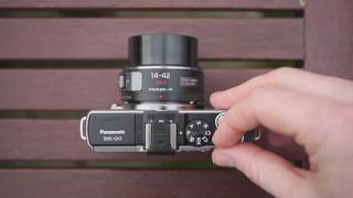 Panasonic Lumix DMCGX1  handson preview [upl. by Poyssick385]