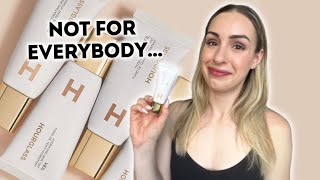 HOURGLASS VEIL HYDRATING SKIN TINT  REVIEW APPLICATION COMPARISONS 12 HOUR WEAR TEST DRY SKIN [upl. by Alisen]