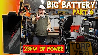 Big power upgrade SURRON Build Part 6 Electron Cycles big 72 volt battery with 25kW of power [upl. by Lokkin642]