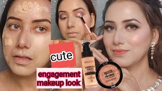 Engagement makeup look glossy makeup makeup glossymakeup [upl. by Daniel]