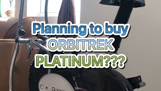 Before you buy ORBITREK PLATINUM watch this video Cross trainer review [upl. by Huldah]