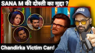 BIGG BOSS OTT3 WKV SANA MAKBUL CHANDRIKA VICTIM CARD KI CLASS [upl. by Fernandes915]