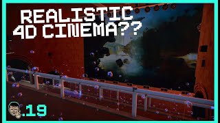 REALISTIC 4D CINEMA Planet Coaster 19 [upl. by Ledif]