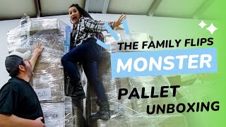 This Liquidation Pallet Was HUGE  UNBOXING [upl. by Jacquetta369]