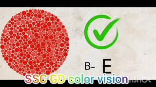 SSC GD amp agniveer colour visions TEST ll 👉 SSC GD medical ll distance check [upl. by Nrubliw]