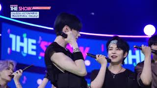 seungwoo performing his mayday rap with help from his six official hype men a compilation [upl. by Bordiuk]