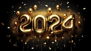 Happy 2024 New Year TV Art  Samsung Frame TV Art  TV Wallpaper  New Years Celebration Party [upl. by Allene367]