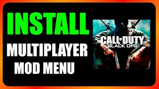 How to Install Multiplayer Mod Menu for Black Ops Plutonium [upl. by Alli]