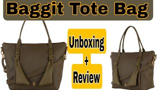 Baggit Tote Bag Unboxing and Review [upl. by Noynek704]