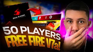 COMO USAR O FREE FIRE V7A NO B4PASS EMULADOR 50 PLAYERS NA RANQUEADA EMULADOR [upl. by Auqenes]