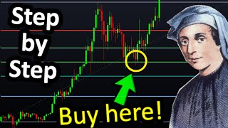 How to use Fibonacci Retracement 💲 stepbystep Fibonacci Trading Strategy  TradingView Tutorial [upl. by Accebar]